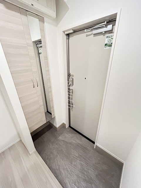 玄関　シューズＢＯＸ付きの玄関