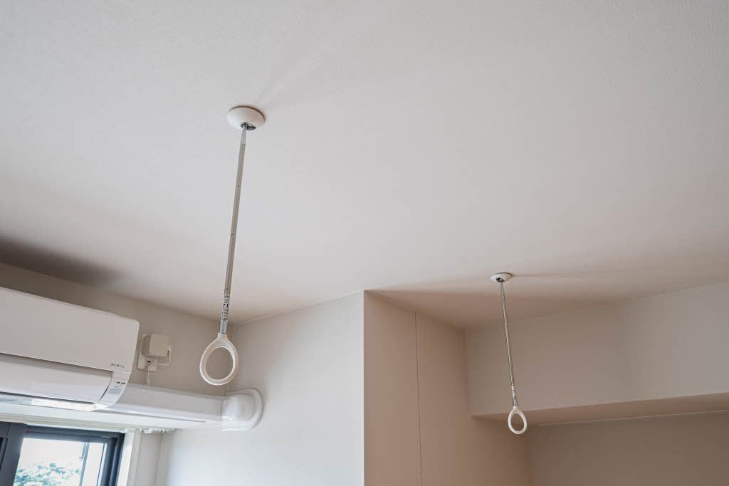 その他設備　室内物干し