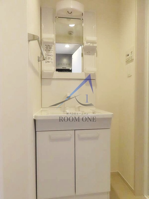 洗面設備　洗面台です。