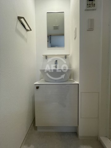 洗面設備　クレストタップ京橋　独立洗面台