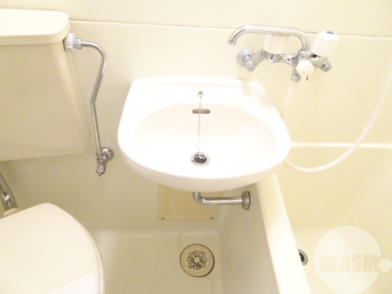 洗面設備　洗面台＆鏡付き♪