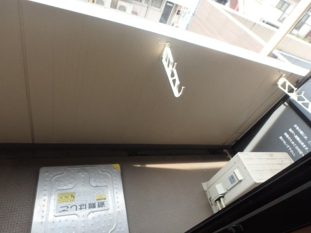 バルコニー　落ち着いた時間を過ごせるバルコニーです