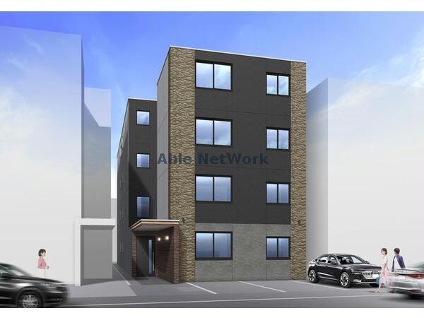 建物外観　完成予想図