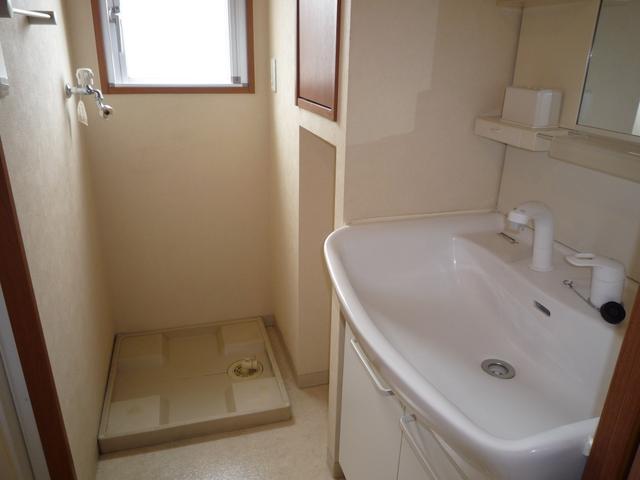 洗面設備　水回りはまとまっています