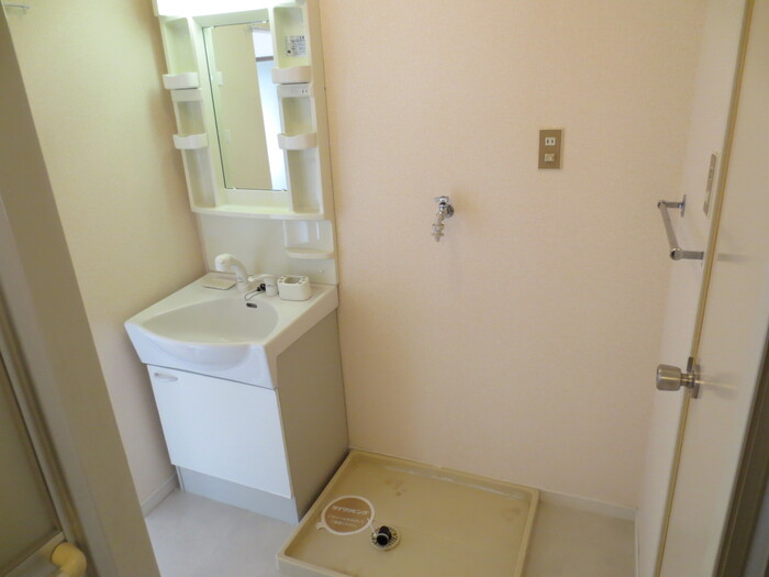 洗面設備　脱衣所、洗濯機置き場