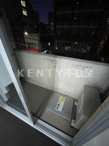 バルコニー　広々としたバルコニーです