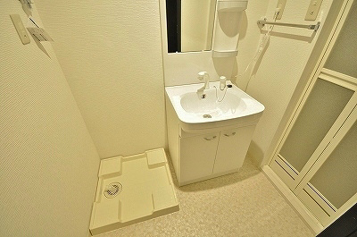 洗面設備　洗面脱衣所(室内洗濯機置場)