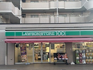 コンビニ　ローソンストアー（コンビニ）まで189m