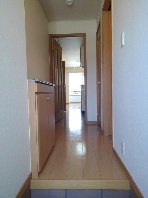 玄関　明るい玄関です