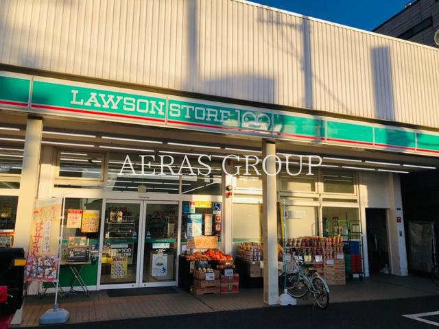 コンビニ　ローソンストア100 大和深見東店（コンビニ）まで233m