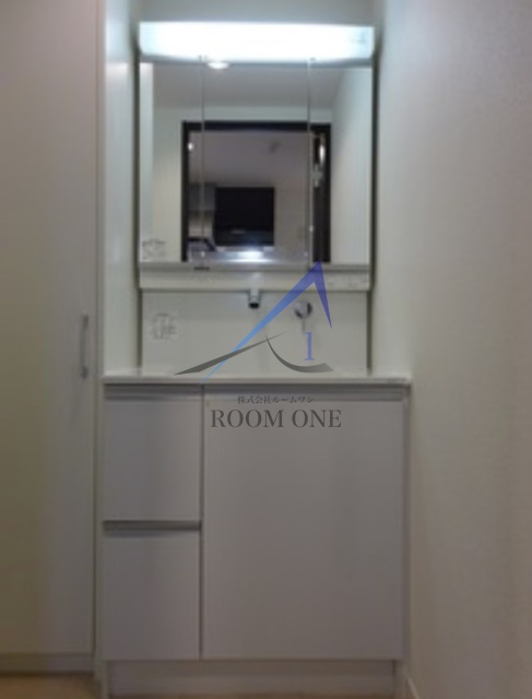 洗面設備　洗面台です。