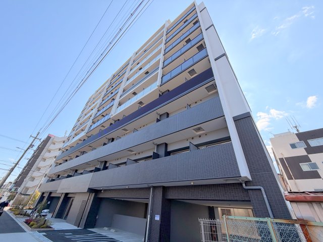 建物外観　近代的なイメージで、カッコ良さを出した外観です。