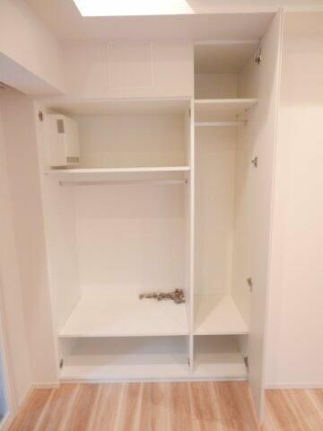 収納　収納のためのスペースです