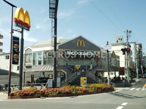 飲食店　マクドナルド 文の里店（飲食店）まで826m
