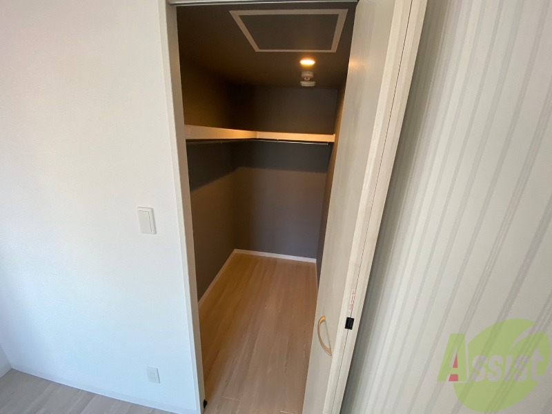 収納　嬉しいウォークインクローゼット仕様です！！