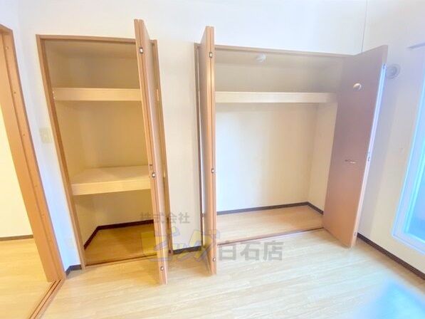 収納　広々クローゼット付きです♪