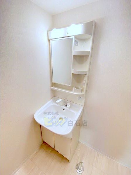 洗面設備　シャンプードレッサー完備しています♪