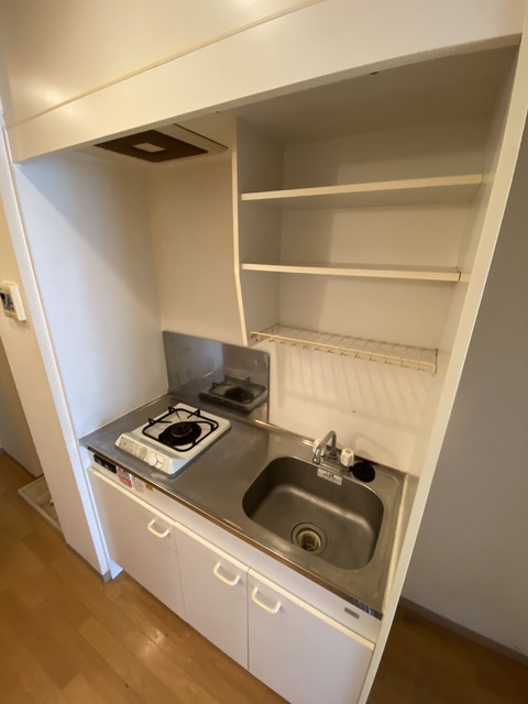 キッチン　１口コンロ設置済み