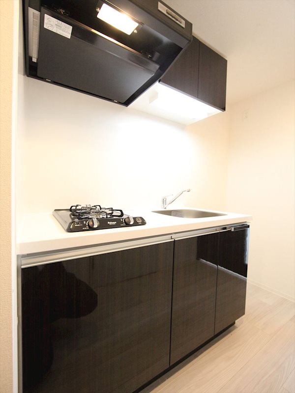 キッチン　システムキッチン（ガス2口コンロ付）　同仕様写真