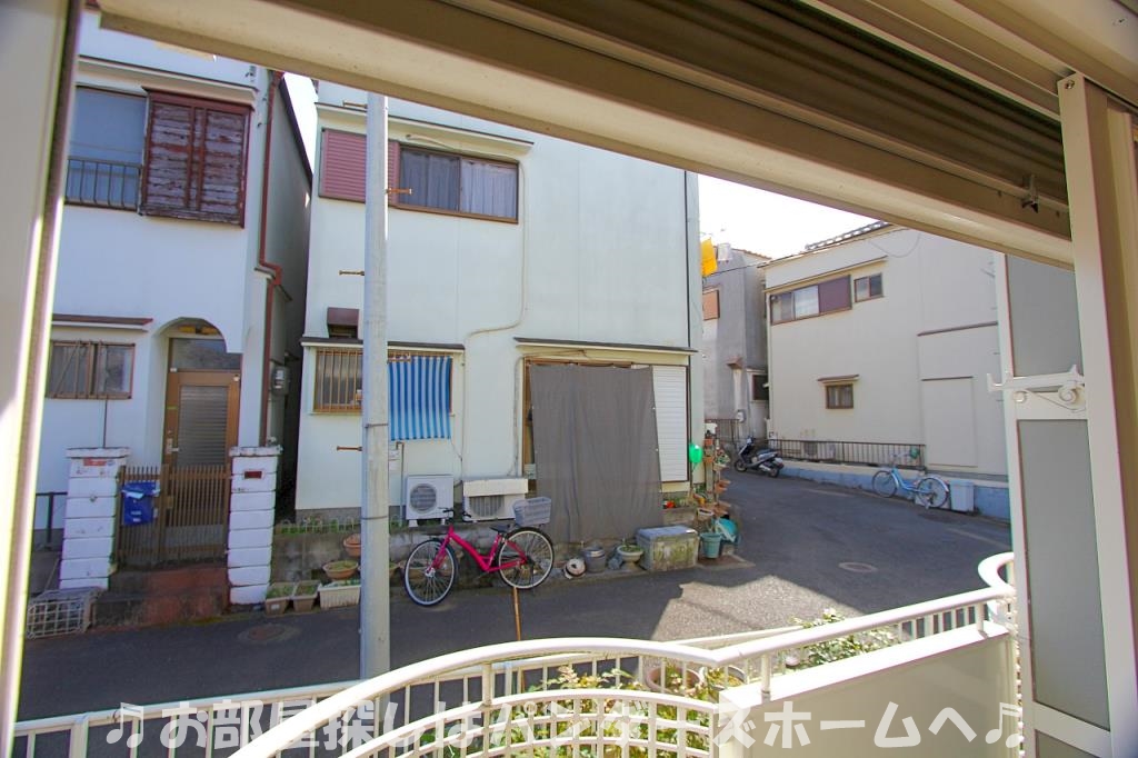 眺望　2Fはバルコニータイプです。