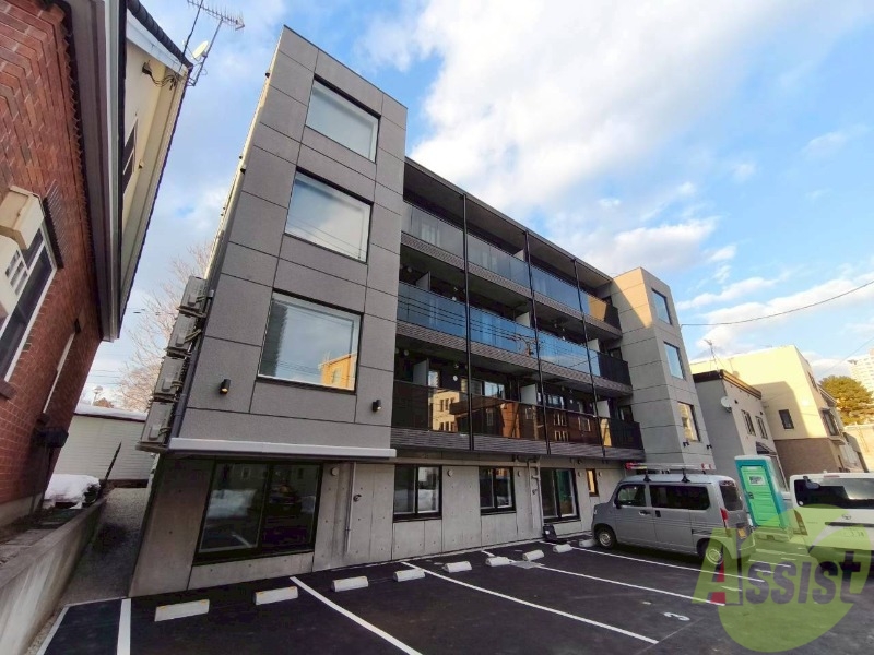 建物外観　札幌市北区北七条西「仮）ラ・シュエット札幌駅」