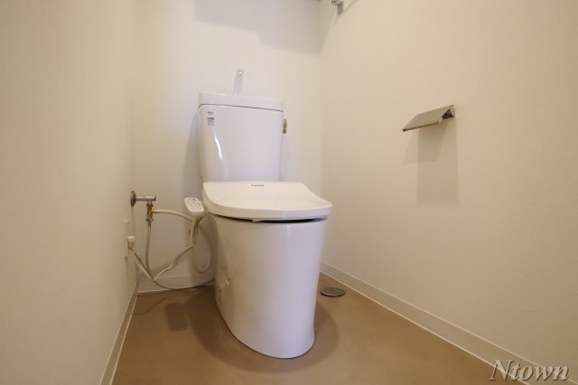 トイレ　ゆったりとした空間のトイレです
