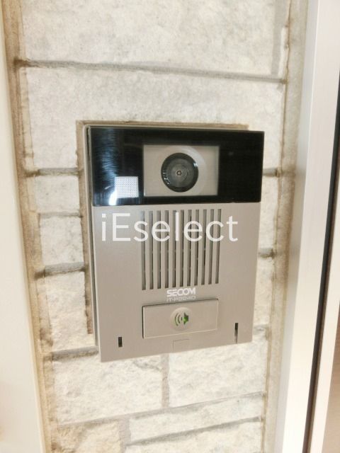 セキュリティ　訪問者の顔が分かるので安心ですね