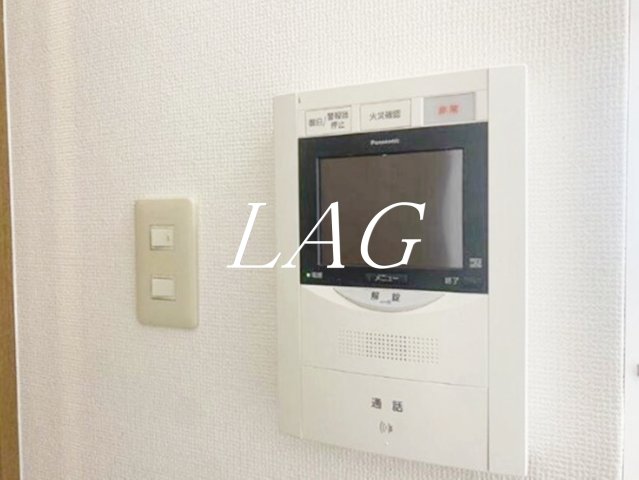 セキュリティ　モニター付インターホンです。