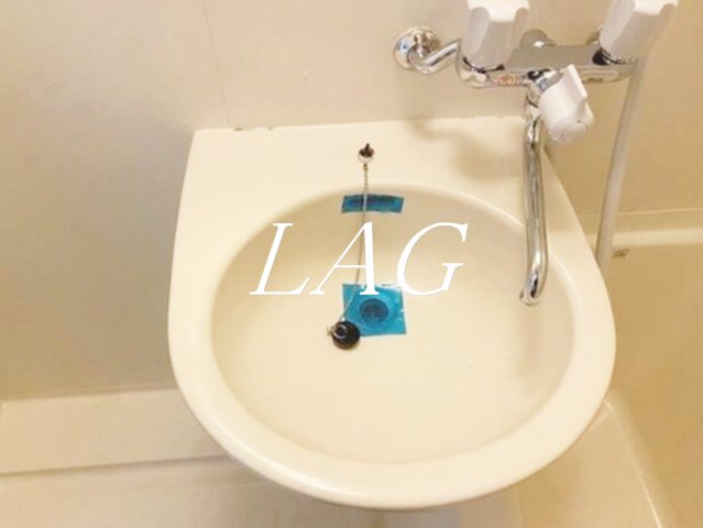 洗面設備　洗面台です。