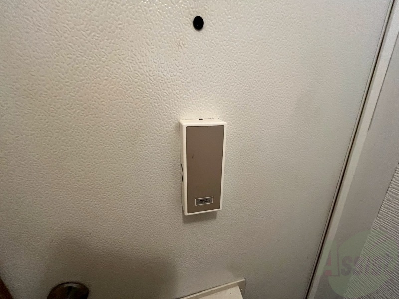 セキュリティ　来客時にはこちらのチャイムが鳴りますよ。