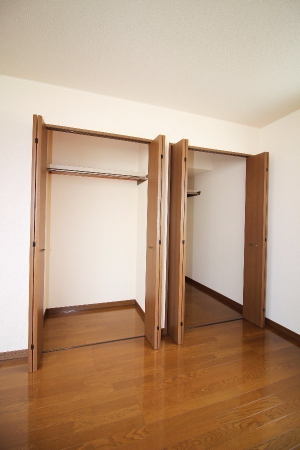 収納　広々クローゼット