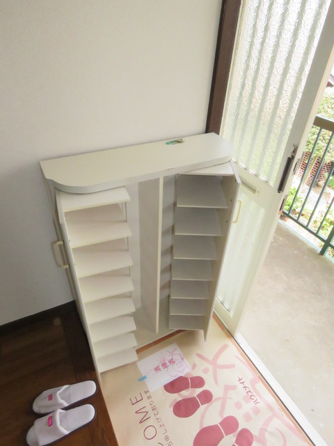 玄関　靴もしっかり収納出来ますね