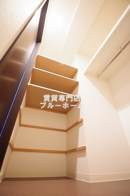 収納　大容量のウォークインクローゼットです！