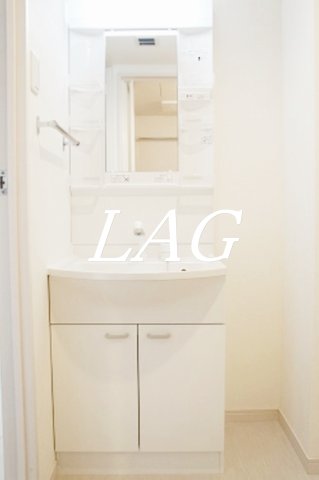 洗面設備　洗面台です。