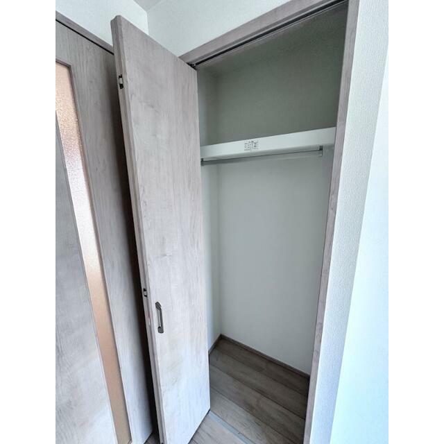 収納　クローゼット内部