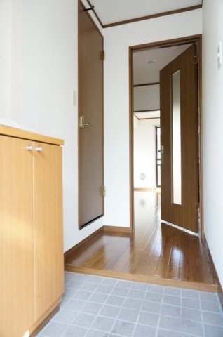 玄関　明るい玄関です