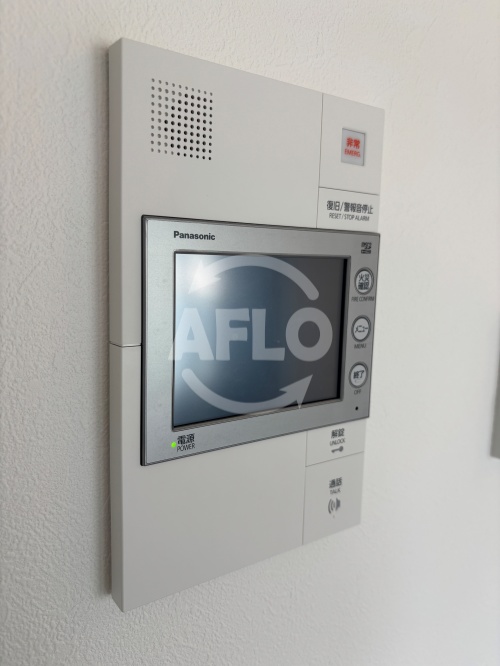 セキュリティ　ソルレヴェンテ新梅田　モニター付きインターホン