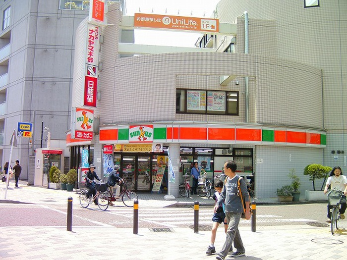 コンビニ　サンクス向ヶ丘遊園北口店（コンビニ）まで400m