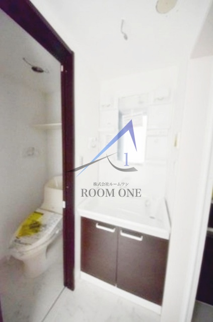 洗面設備　洗面台です。