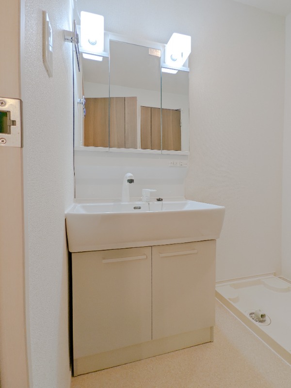 洗面設備　図面と現状に相違がある場合には現状を優先