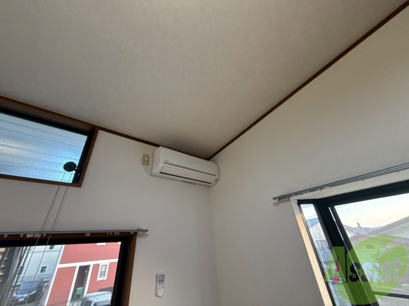 その他設備　エアコンもあります。毎日快適に使えますね。