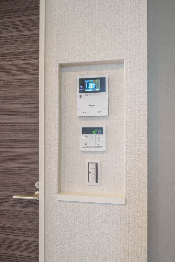 セキュリティ　モニタ付ドアホン