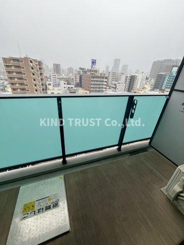 バルコニー　落ち着いた時間を過ごせるバルコニーです