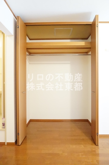 収納　収納はクローゼットタイプなので、整理整頓はかどります☆