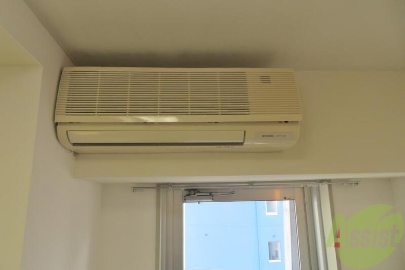 その他設備　エアコンの写真になります。冷暖房が効くので夏、冬でも安心。