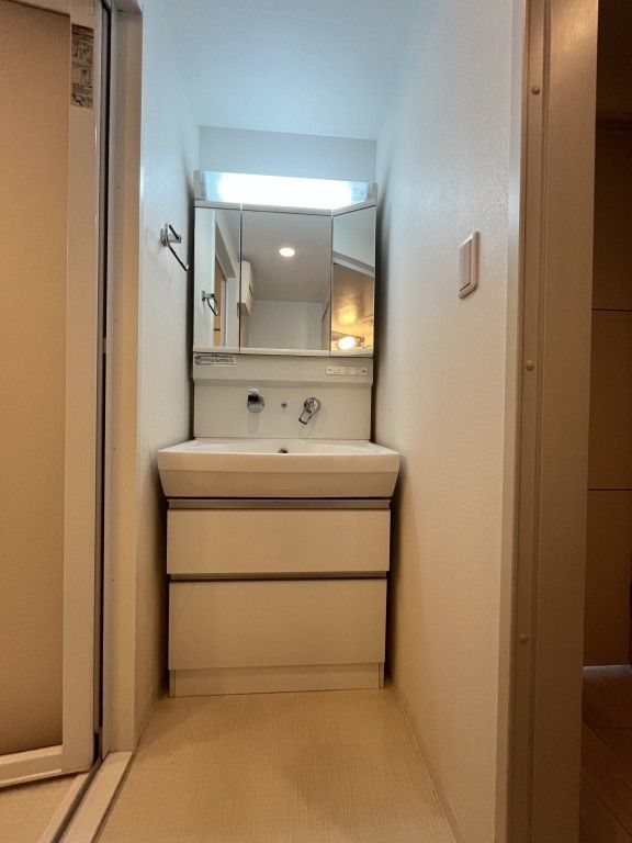 洗面設備　フレール江坂レジデンシャル　洗面台