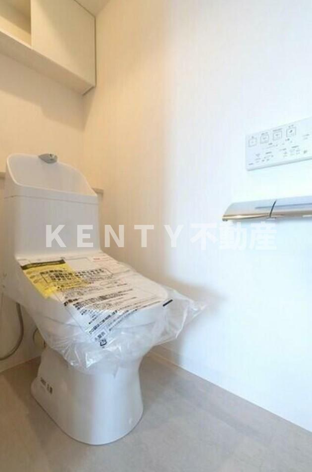 トイレ　ゆったりとした空間のトイレです