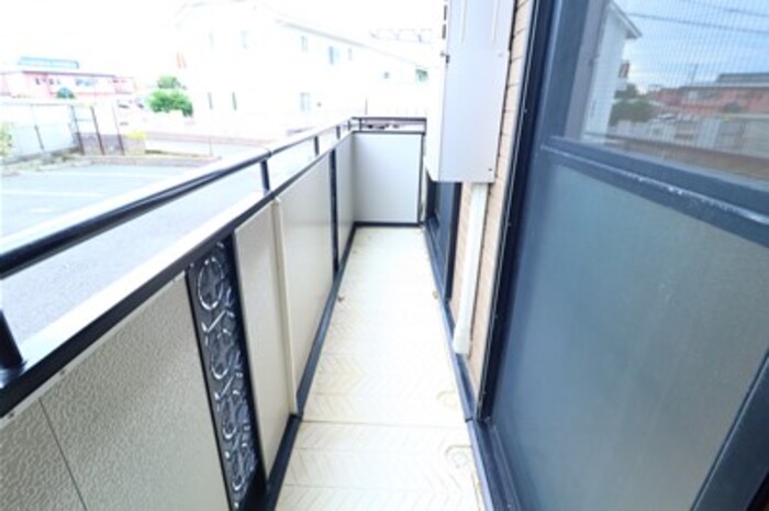 バルコニー　バルコニーがあります