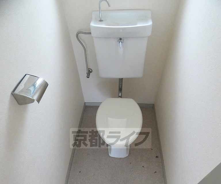 トイレ　朝の準備もばっちりでございます。