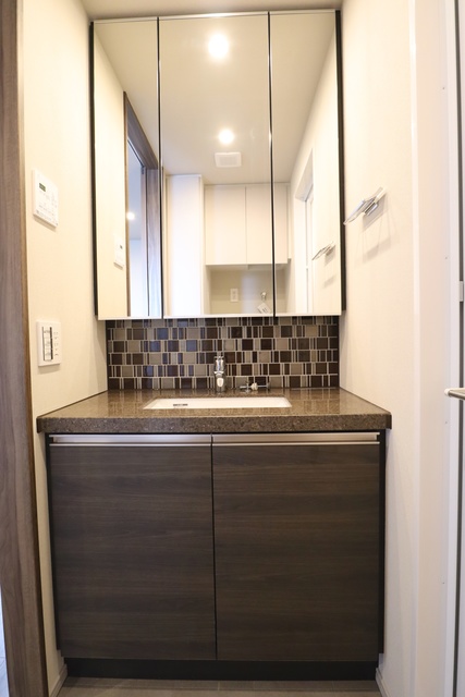 洗面設備　参考写真（当建物別部屋のものです）